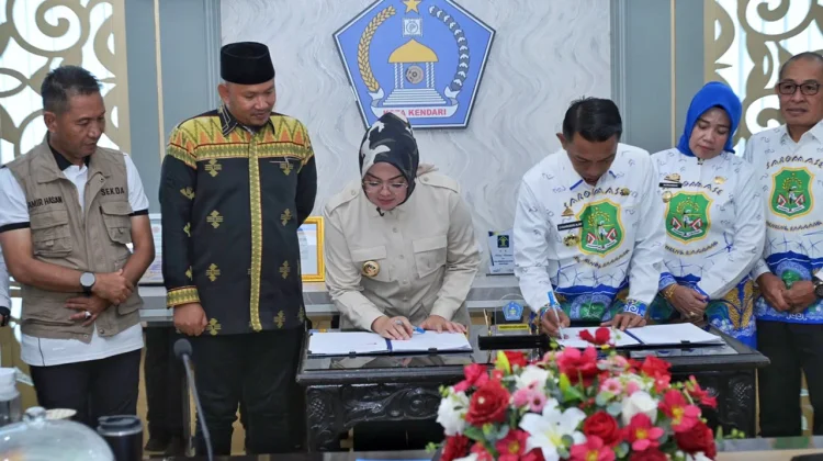 Pemkot Kendari dan Pemkab Sidrap Sepakati Kerja Sama Ketahanan Pangan