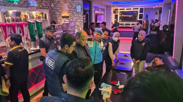 Razia THM di Kendari, Polisi Temukan Dua Pengunjung Positif Narkoba