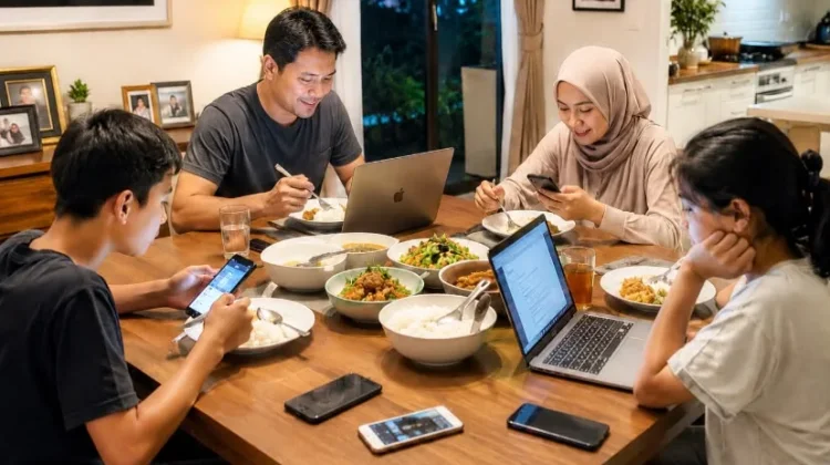Makan tanpa Gawai, Cara Sederhana Pererat Kehangatan Keluarga