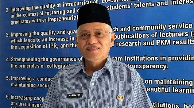 Mantan Sekda Sultra Asrun Lio, Kejar Cita-Cita Jenjang Guru Besar di UHO Kendari