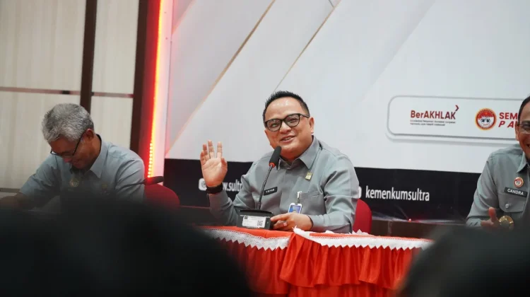 Kakanwil Kemenkum Sultra Pimpin Diskusi Internalisasi Core Value