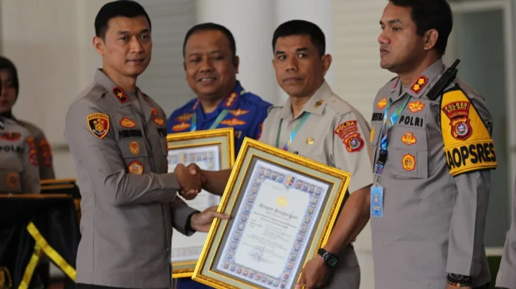 Tiga Satker Terbaik Raih Penghargaan pada Rakernis Fungsi Keuangan Polda Sultra