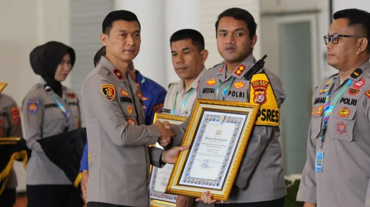 Tiga Satker Terbaik Raih Penghargaan pada Rakernis Fungsi Keuangan Polda Sultra
