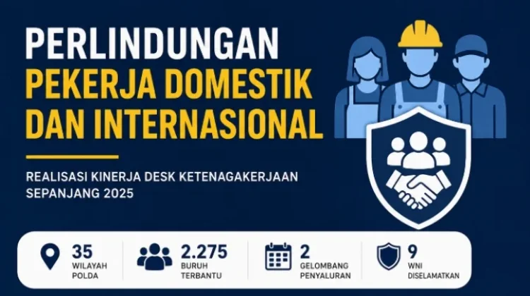 Polri Perkuat Perlindungan Pekerja lewat Desk Ketenagakerjaan Nasional