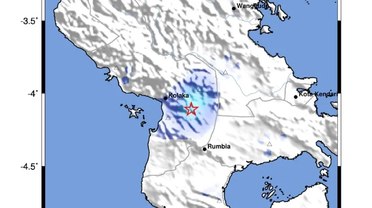 Gempa Bermagnitudo 2.9 Guncang Wilayah Kolaka Timur