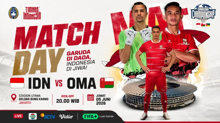 Timnas Indonesia Hadapi Oman pada FIFA Matchday 2026 di SUGBK