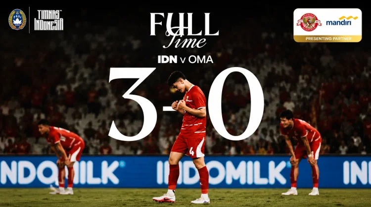 Timnas Indonesia Bungkam Oman 3-0, Akhiri Penantian Kemenangan 38 Tahun