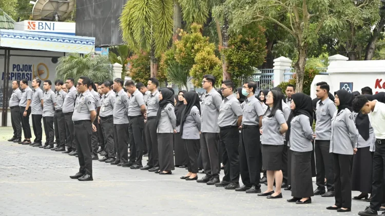 ASN Lingkup Kemenkum Sultra di Minta Profesionalisme dan Disiplin Kerja