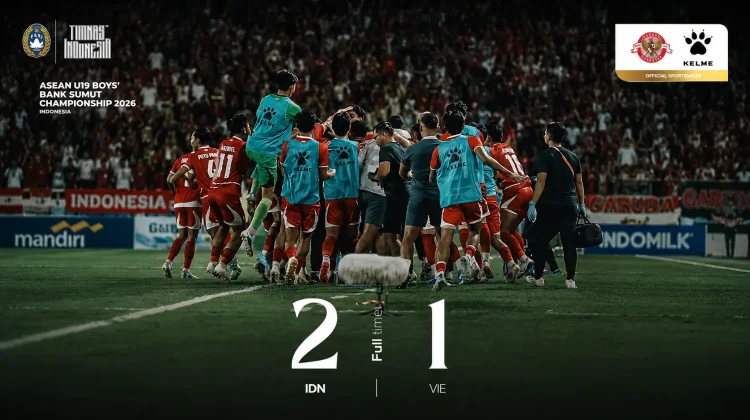 Timnas U-19 Indonesia Lolos ke Semifinal usai Taklukkan Vietnam 2-1