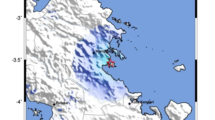Wilayah Konawe Utara di Guncang Gempa Tektonik Bermagnitudo 3,6