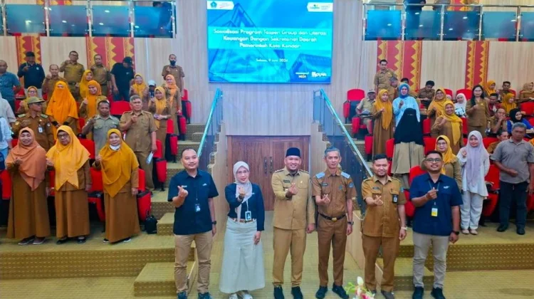 Pemkot Kendari bersama Taspen Group Gelar Sosialisasi Literasi Keuangan