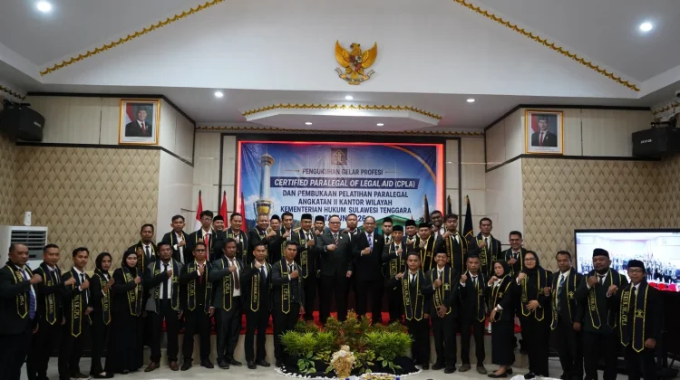 Kukuhkan 92 Paralegal CPLA dan Resmi Buka Pelatihan Paralegal Angkatan II