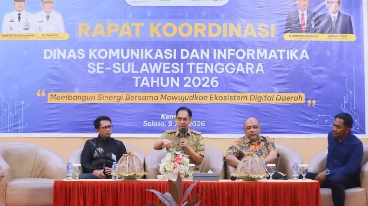 Dinas Kominfo Sultra Perkuat Sinergi Wujudkan Ekosistem Digital
