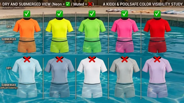Warna Pakaian Renang Bisa Menentukan Keselamatan