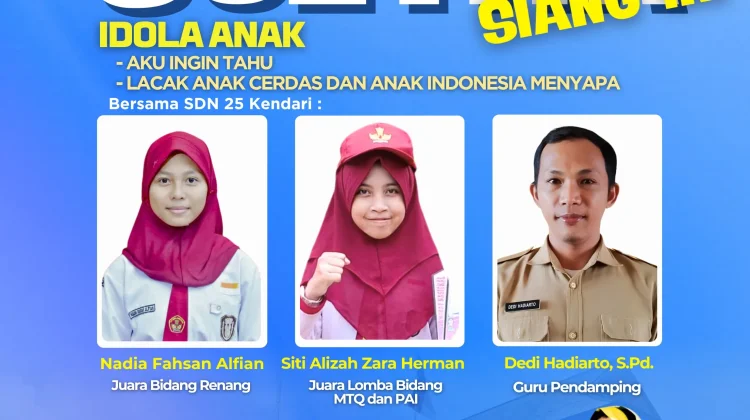 RRI Kendari Ajak Anak Jadi Inspirasi lewat Dialog Sultra Siang Ini: Idola Anak