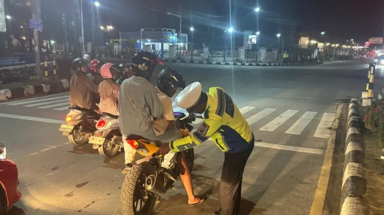 Antisipasi Balap Liar, Ditlantas Polda Sultra Siagakan Pengamanan Malam Minggu