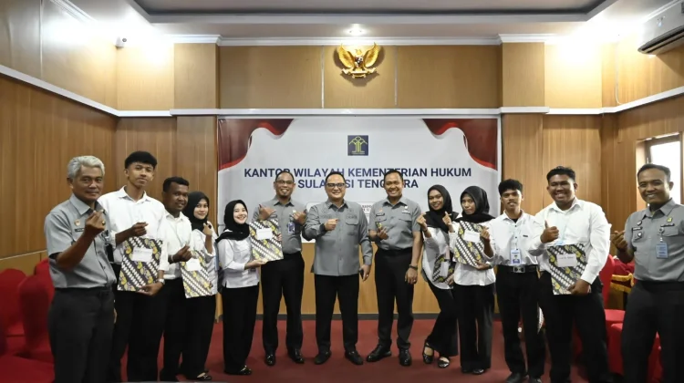 Kakanwil Kemenkum Sultra Tekankan Pentingnya Disiplin dan Integritas