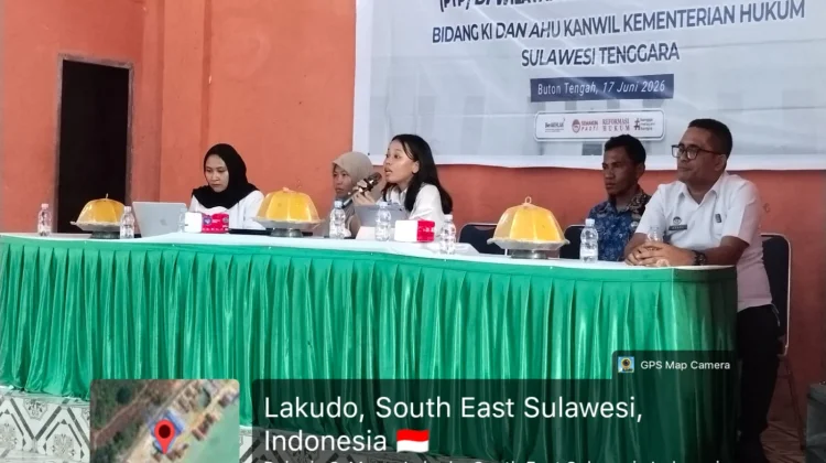 Kemenkum Sultra Edukasi Pendirian Perseroan Perorangan di Buton tengah