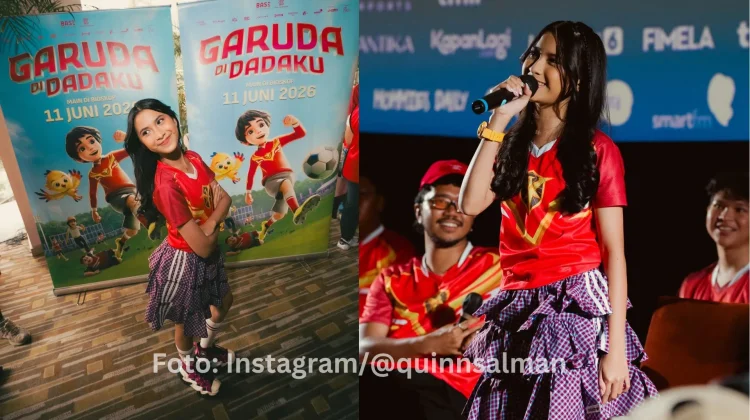 Quinn Salman Hidupkan Garuda di Dadaku lewat Musik