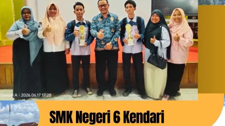 Tiga Duta SMKN 6 Kendari Siap Harumkan Sultra di LKS Nasional