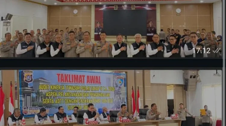 Audit Kinerja Itwasum Polri Tahap II 2026, Polda Sultra Perkuat Akuntabilitas