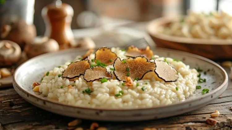 Risotto Truffle, Perpaduan Nasi dan Jamur Mewah