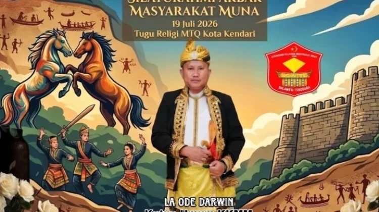 Ketua KKMM Sultra La Ode Darwin Penggerak Konsolidasi Masyarakat Muna
