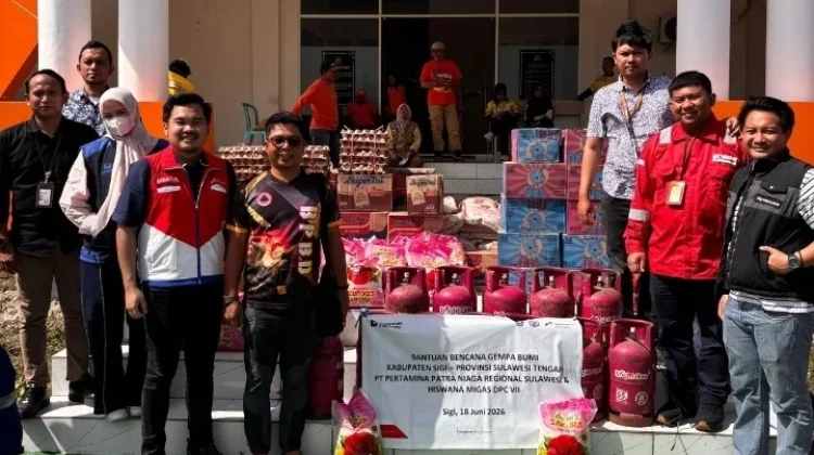 Masyarakat Terdampak Gempa Sigi Terima Bantuan Pertamina Sulawesi