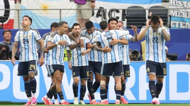 Dua Gol Messi Bawa Argentina Bungkam Austria 2-0 di Dallas Stadium