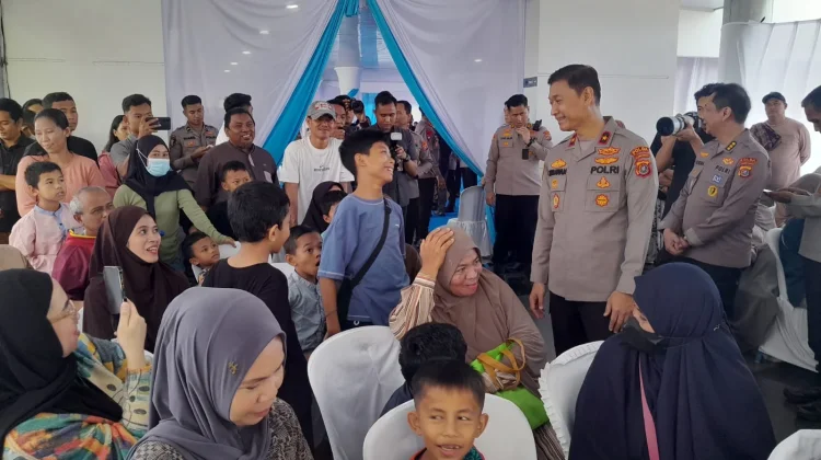Pusatkan Kegiatan di Eks MTQ Kendari, Polda Sultra Gelar Puncak Bakti Kesehatan