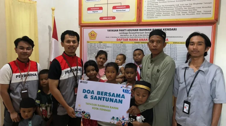 Program Pertamina Berkah Hadirkan Kebersamaan Lintas Agama di Kendari