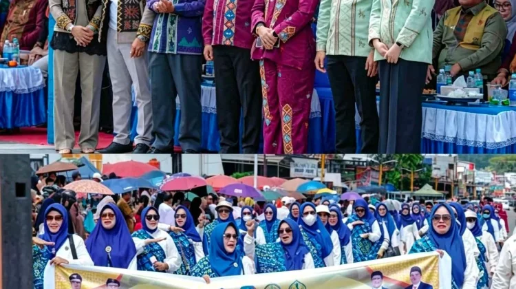 Konawe Selatan Tampil Megah di Pawai Ta’aruf MTQ Provinsi Sultra