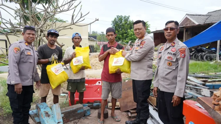 Sambut Hari Bhayangkara ke-80, Polresta Kendari Gelar Bakti Sosial