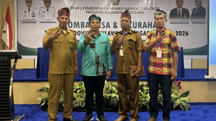 Wakatobi Masuk Top 3 Lomba Desa di Sultra 2026