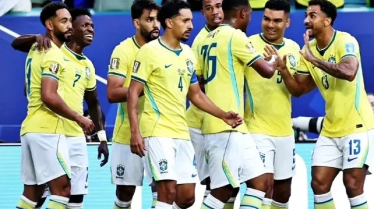 Brazil Vs Skotlandia: Vinicius Junior 2 Gol, Tim Samba Menang 3-0