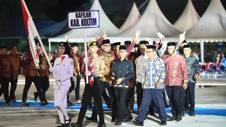 Pemkab Koltim Ikuti Pawai Ta’aruf MTQ XXXI Sultra 2026