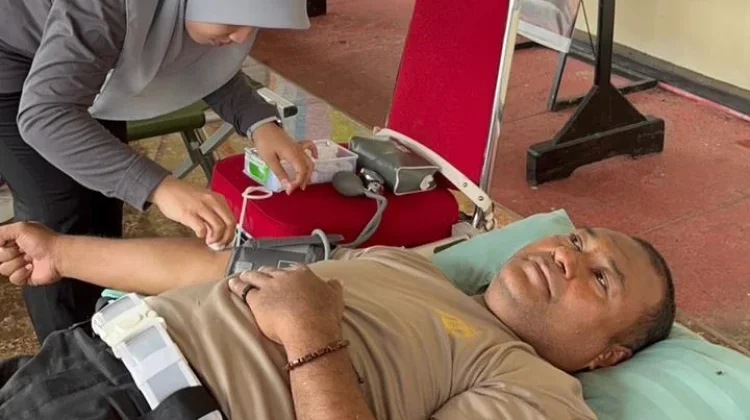 Donor Darah Hari Bhayangkara, SPN Polda Sultra Kumpulkan 48 Kantong