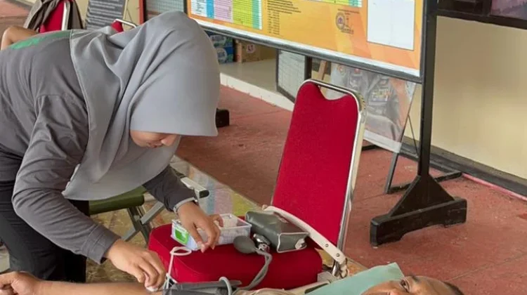 48 Kantong Darah Terkumpul, SPN Polda Sultra Bantu PMI Bhayangkara