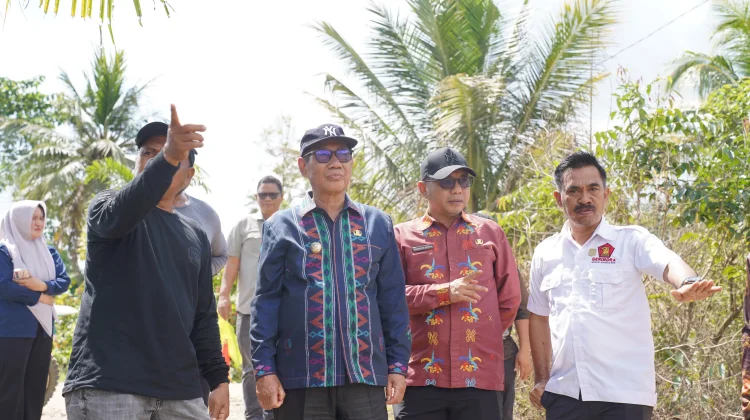 Pemda Koltim Tinjau Proyek SPAM Bendungan Ladongi