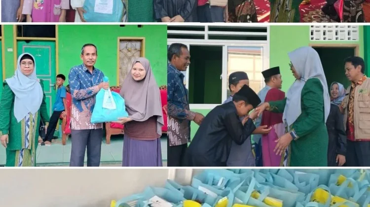 Kemenag Kendari Salurkan Ratusan Paket Sembako untuk Anak Yatim dan Disabilitas