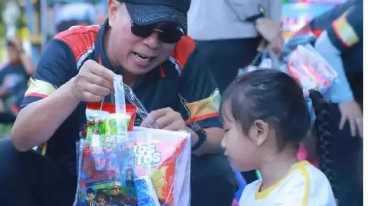 Gubernur Sultra Ramaikan Car Free Day Bhayangkara ke-80 di Eks MTQ Kendari