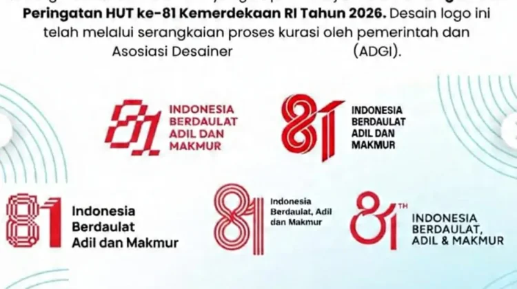 Polling Logo HUT Ke-81 RI Ditutup, Publik Pilih 1 Dari 5 Kandidat Terbaik
