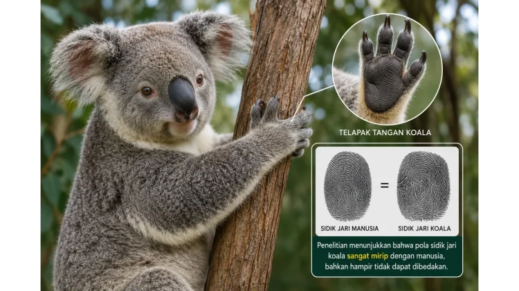Mengapa Sidik Jari Koala Mirip Sidik Jari Manusia