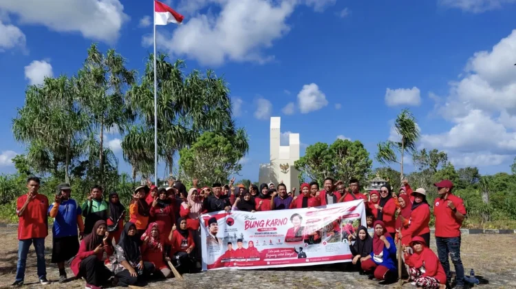 Peringati Bulan Bung Karno, DPC PDI Perjuangan Wakatobi Baksos di TMP