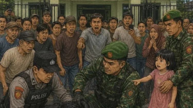 Balita Tiga Tahun di Rawua Disandera Pake Pisau, Aksi Cepat Babinsa Tuai Pujian