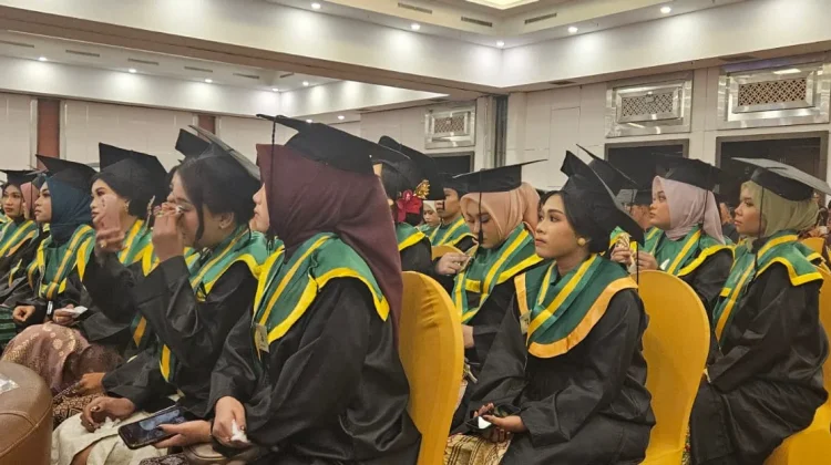 Kemenkum Sultra Hadiri Wisuda XXII Tahap I Tahun 2026 Stie Enam Enam Kendari