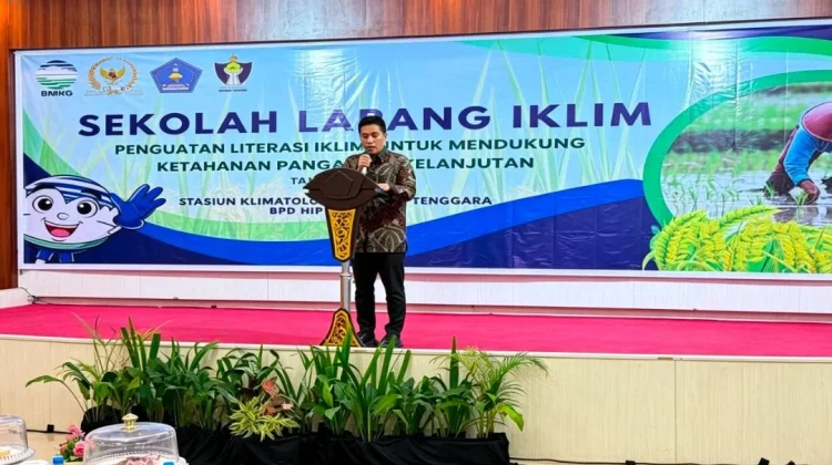 Kendari Dukung Sekolah Lapang Iklim Manfaatkan Teknologi Hadapi Perubahan Iklim
