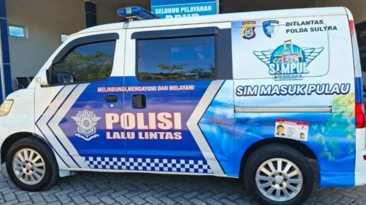 Layanan SIM Masuk Pulau Mudahkan Masyarakat