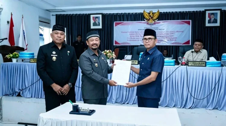 Pemkab Buteng dan DPRD Sepakati Ranperda Pertanggungjawaban APBD 2025