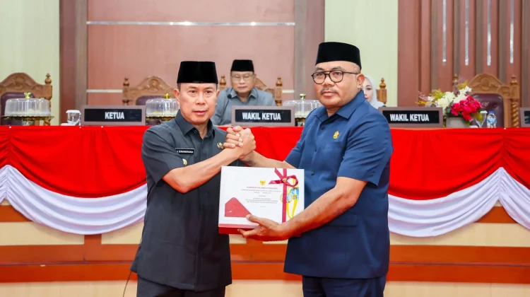 Gubernur Sultra Sampaikan Ranperda APBD 2025 ke DPRD